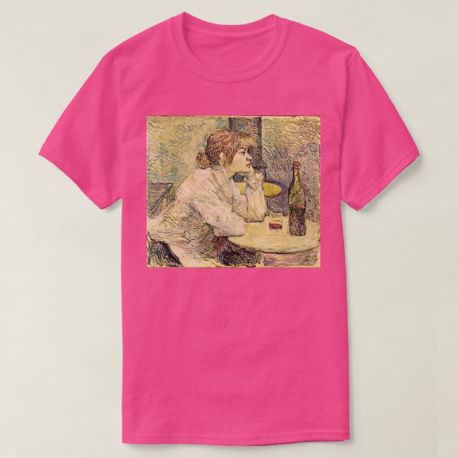 Henri De Toulouse Lautrec The Hangover Suzanne Val T-Shirt (Design Front)