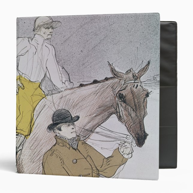 Henri de Toulouse-Lautrec | The jockey led to the  Binder (Front/Inside)