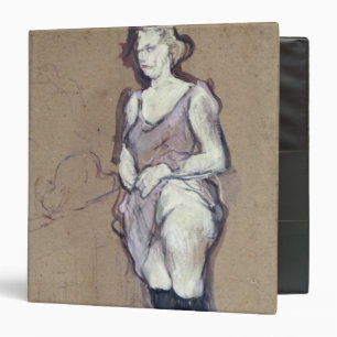 Henri de Toulouse-Lautrec   The Medical Inspection 3 Ring Binder
