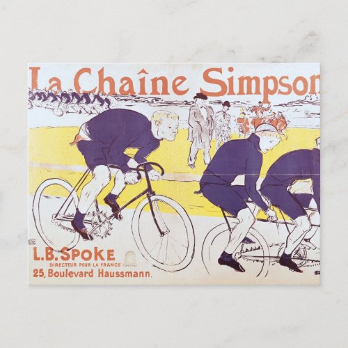 Henri de Toulouse_Lautrec  The Simpson Chain 189 Postcard