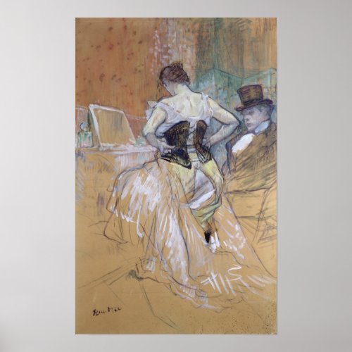 Henri de Toulouse_Lautrec  Woman at her Toilet s Poster