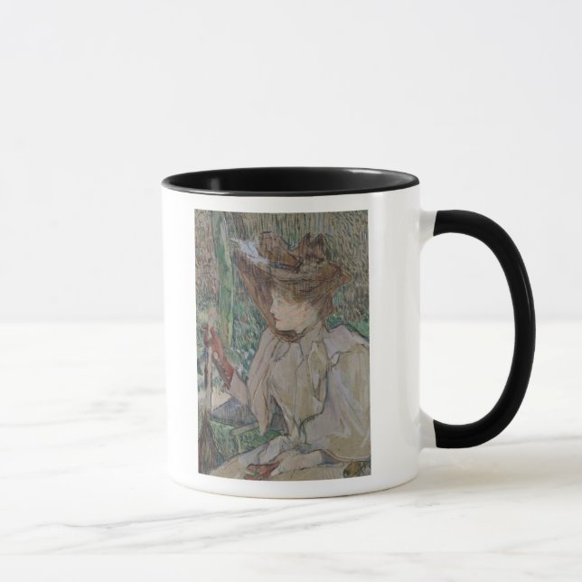 Henri de Toulouse-Lautrec | Woman with Gloves, 189 Mug (Right)