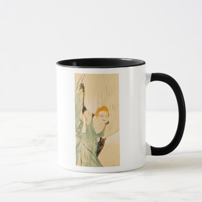 Henri de Toulouse-Lautrec | Yvette Guilbert  takin Mug (Right)