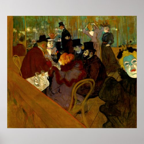 Henri de Touolouse_Lautrec _ Moulin_Rouge Poster