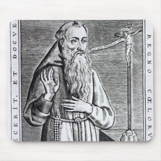 Henri, Duc de Joyeuse, known as Father Angelus Mouse Pad (Front)