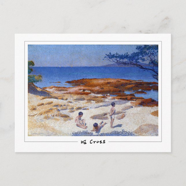 Henri-Edmond Cross #143 - Fine Art Postcard (Front)