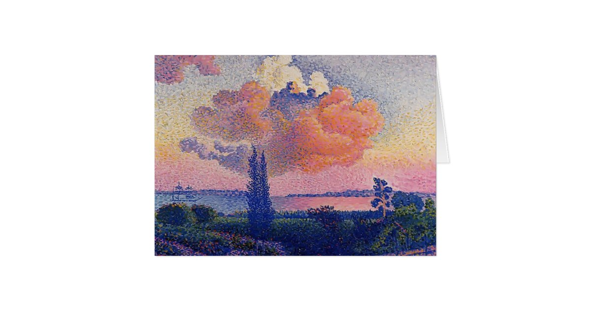 Henri Edmond Cross The Pink Cloud Zazzle Henri Edmond Cross The Pink Cloud Zazzle