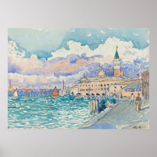 Henri-Edmond Cross - Venice, 1903 Poster (Front)