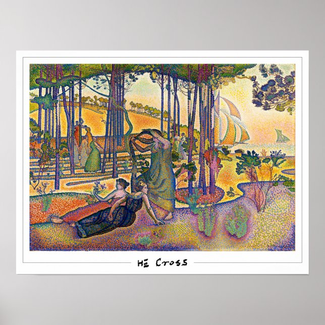 Henri-Edmond Cross Zedign Art Poster #6 (Front)
