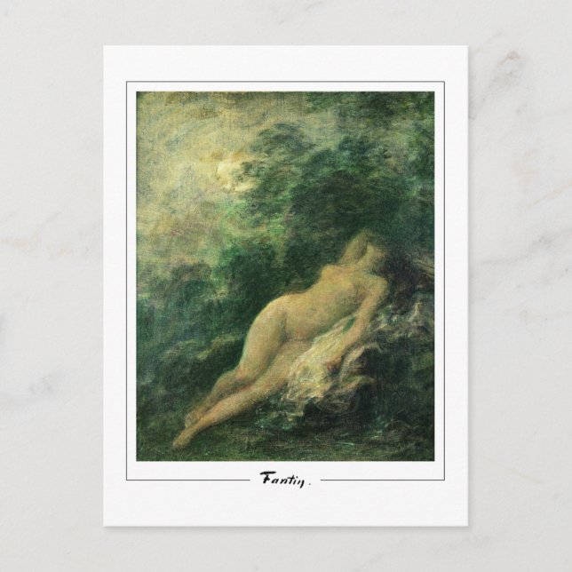 Henri Fantin-Latour #16 - Fine Art Postcard (Front)