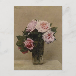 Henri Fantin-Latour- Roses Postcard
