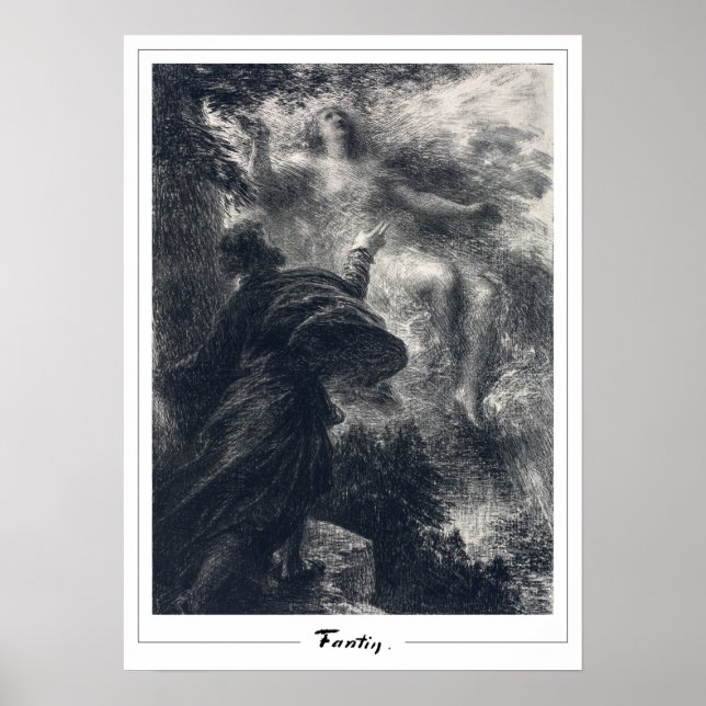 Henri Fantin-Latour Zedign Art Poster #142 (Front)