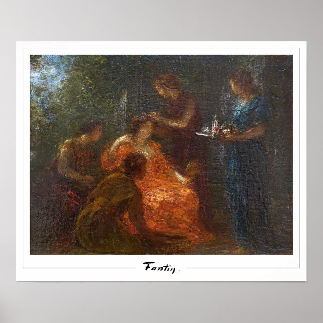 Henri Fantin-Latour Zedign Art Poster #167 (Front)