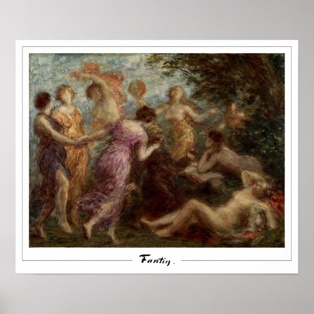 Henri Fantin-Latour Zedign Art Poster #20 (Front)