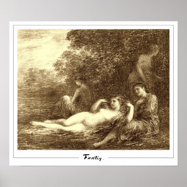 Henri Fantin-Latour Zedign Art Poster #302 (Front)