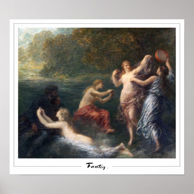 Henri Fantin-Latour Zedign Art Poster #303 (Front)