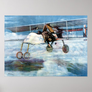 Henri Farré Captain Fequant returns On His Shield Poster