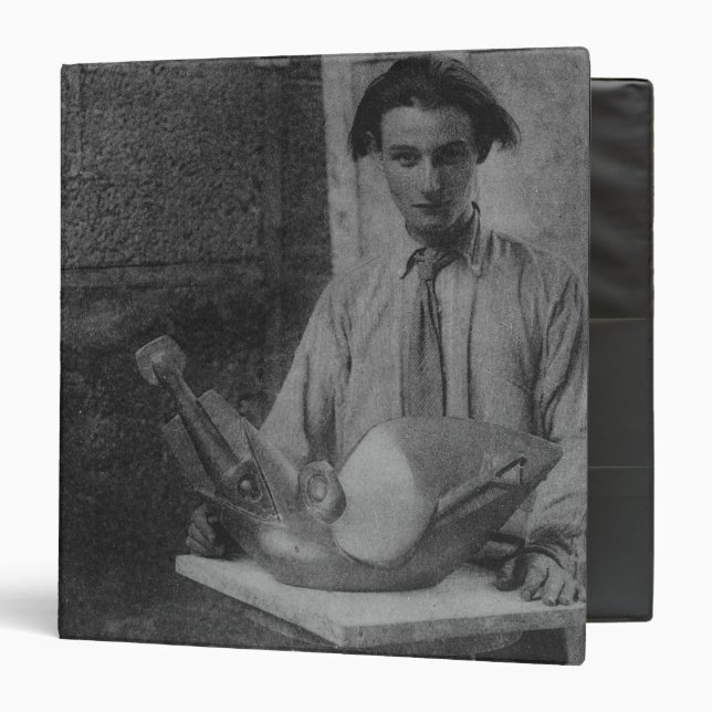 Henri Gaudier-Brzeska 3 Ring Binder (Front/Inside)