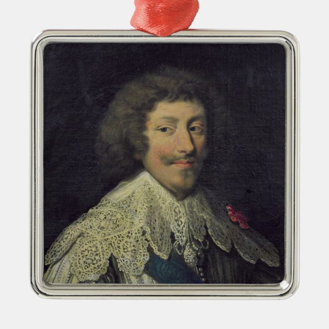 Henri II  Duke of Montmorency Metal Ornament (Front)