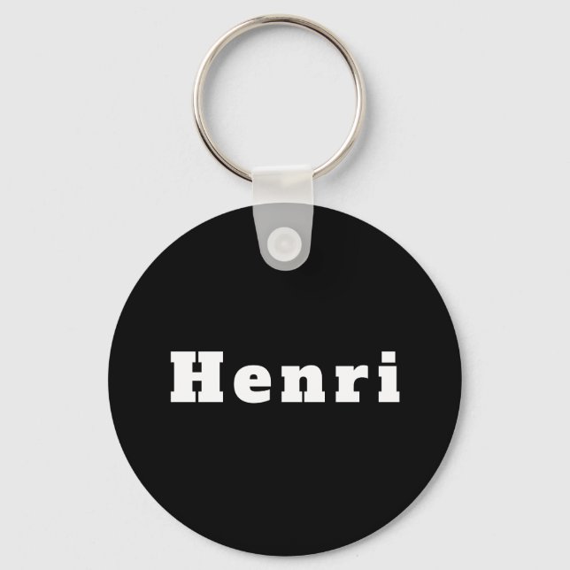 Henri Keychain (Front)