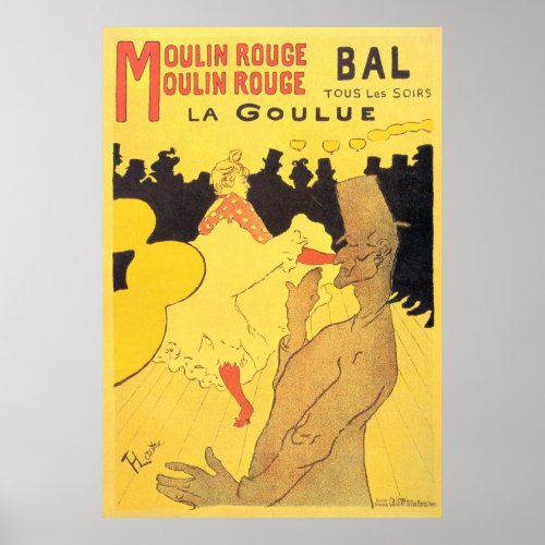 Henri Marie Raymond de Toulouse_Lautrec_Monfa Poster