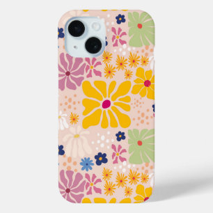 Henri Matisse Floral Inspired Seamless Pattern iPhone 15 Case
