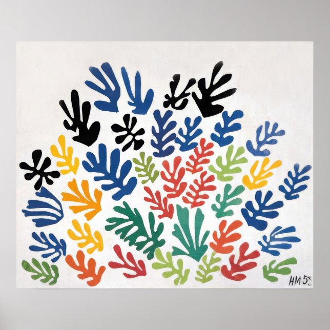 Henri Matisse - La gerbe - 1953 Poster (Front)