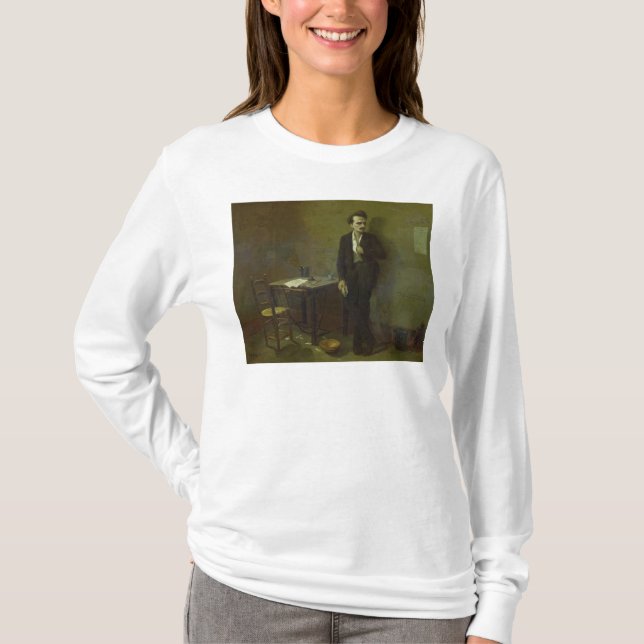 Henri Rochefort  in Mazas Prison, 1871 T-Shirt (Front)