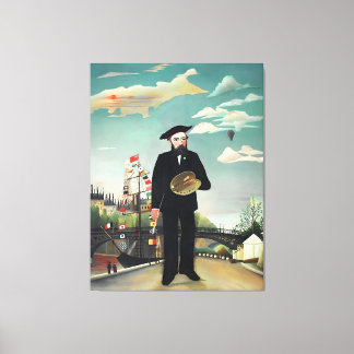 Henri Rousseau art style Canvas Print