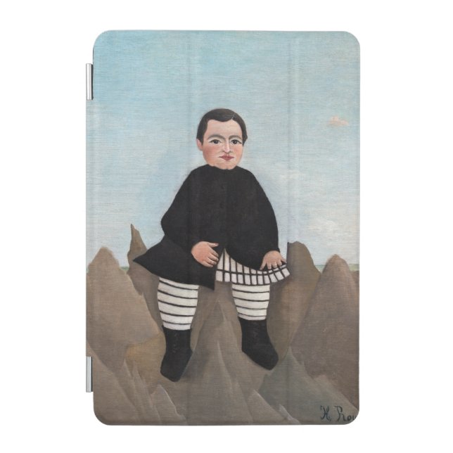 Henri Rousseau - Boy on the Rocks iPad Mini Cover (Front)