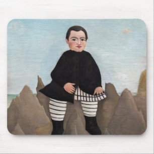 Henri Rousseau - Boy on the Rocks Mouse Pad