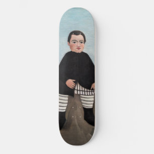 Henri Rousseau - Boy on the Rocks Skateboard