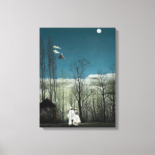 Henri Rousseau _ Carnival Evening Canvas Print