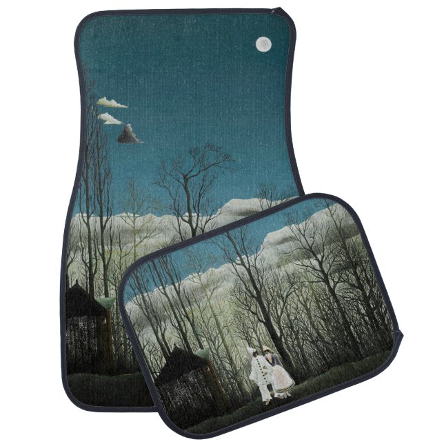 Henri Rousseau - Carnival Evening Car Floor Mat (Set)
