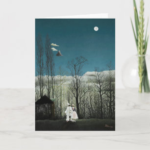 Henri Rousseau - Carnival Evening Card