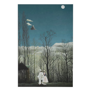 Henri Rousseau - Carnival Evening Faux Canvas Print