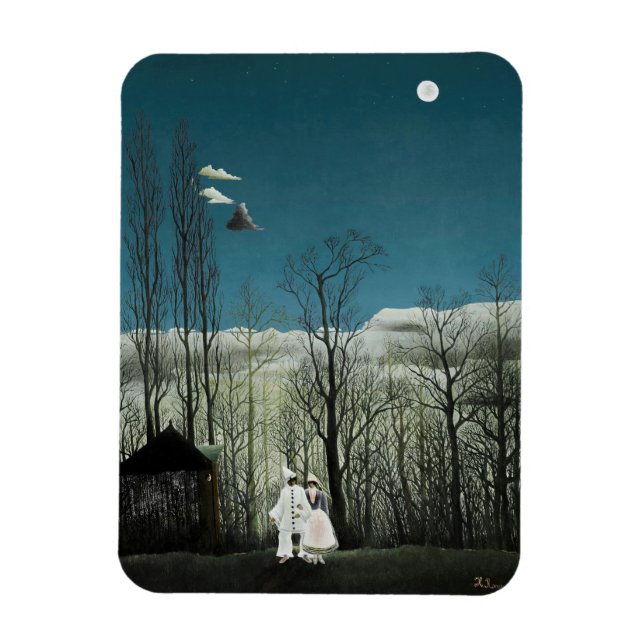 Henri Rousseau - Carnival Evening Magnet (Vertical)