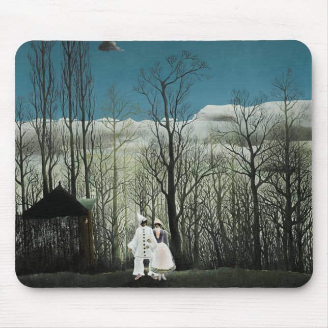 Henri Rousseau - Carnival Evening Mouse Pad (Front)