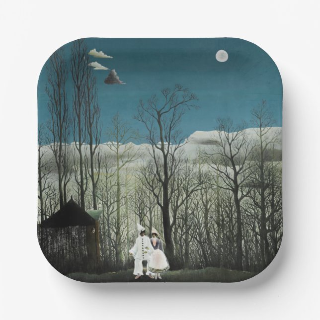 Henri Rousseau - Carnival Evening Paper Plates (Front)