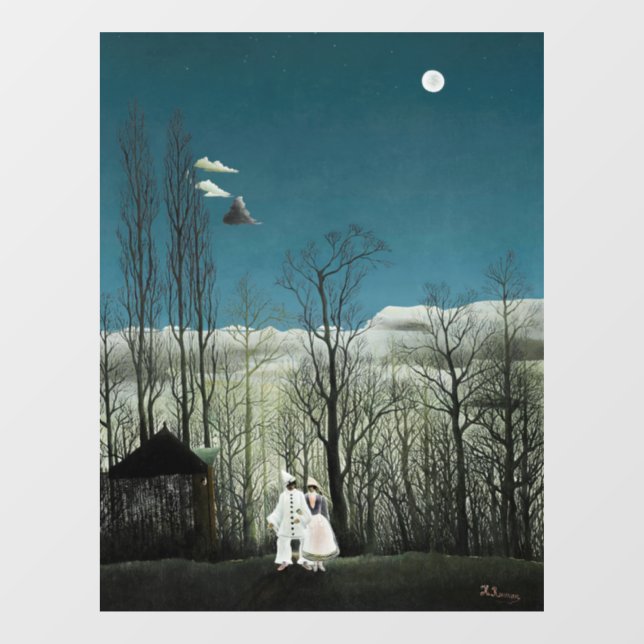 Henri Rousseau - Carnival Evening Window Cling (Sheet)