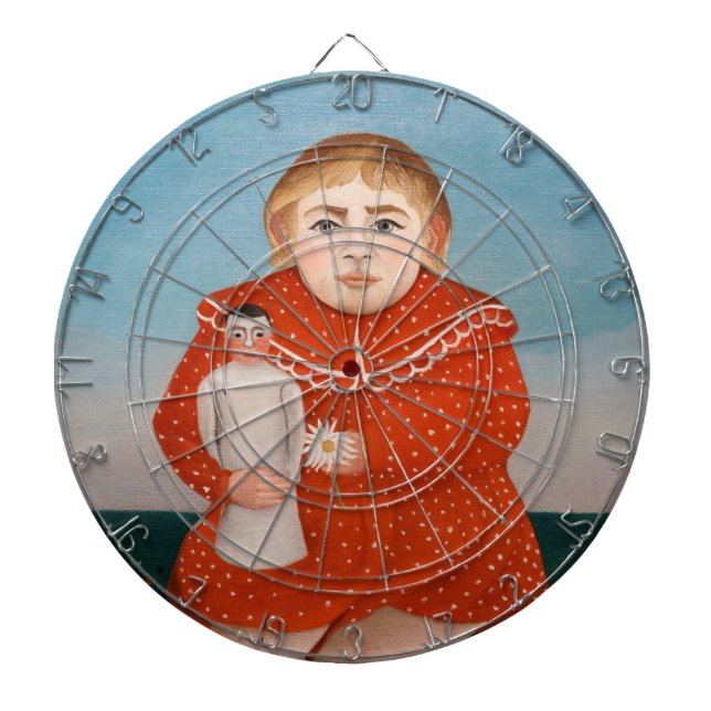 Henri Rousseau - Child with a Doll Dart Board (Front)
