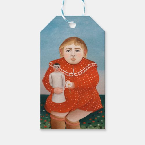 Henri Rousseau _ Child with a Doll Gift Tags