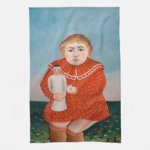 Henri Rousseau - Child with a Doll Kitchen Towel