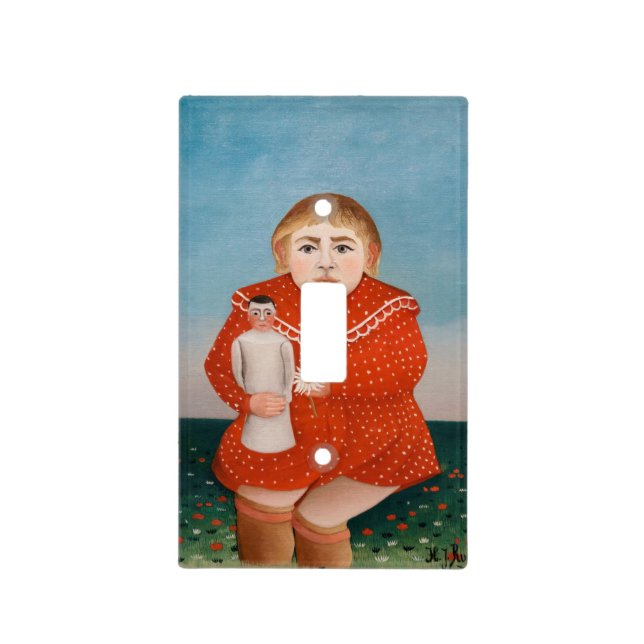 Henri Rousseau - Child with a Doll Light Switch Cover (Front)