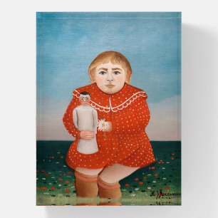 Henri Rousseau - Child with a Doll Paperweight