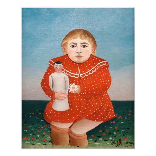 Henri Rousseau _ Child with a Doll Photo Print