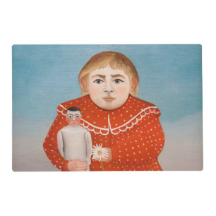 Henri Rousseau - Child with a Doll Placemat