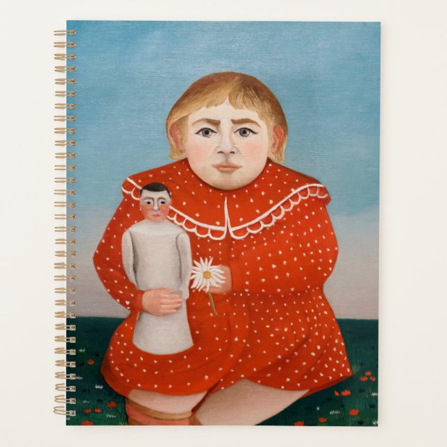 Henri Rousseau - Child with a Doll Planner (Front)