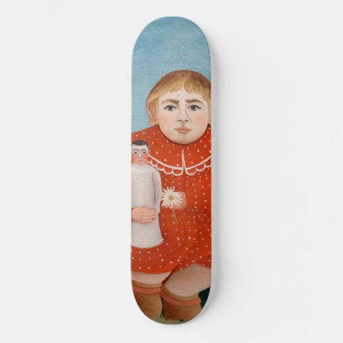 Henri Rousseau _ Child with a Doll Skateboard