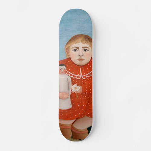 Henri Rousseau _ Child with a Doll Skateboard
